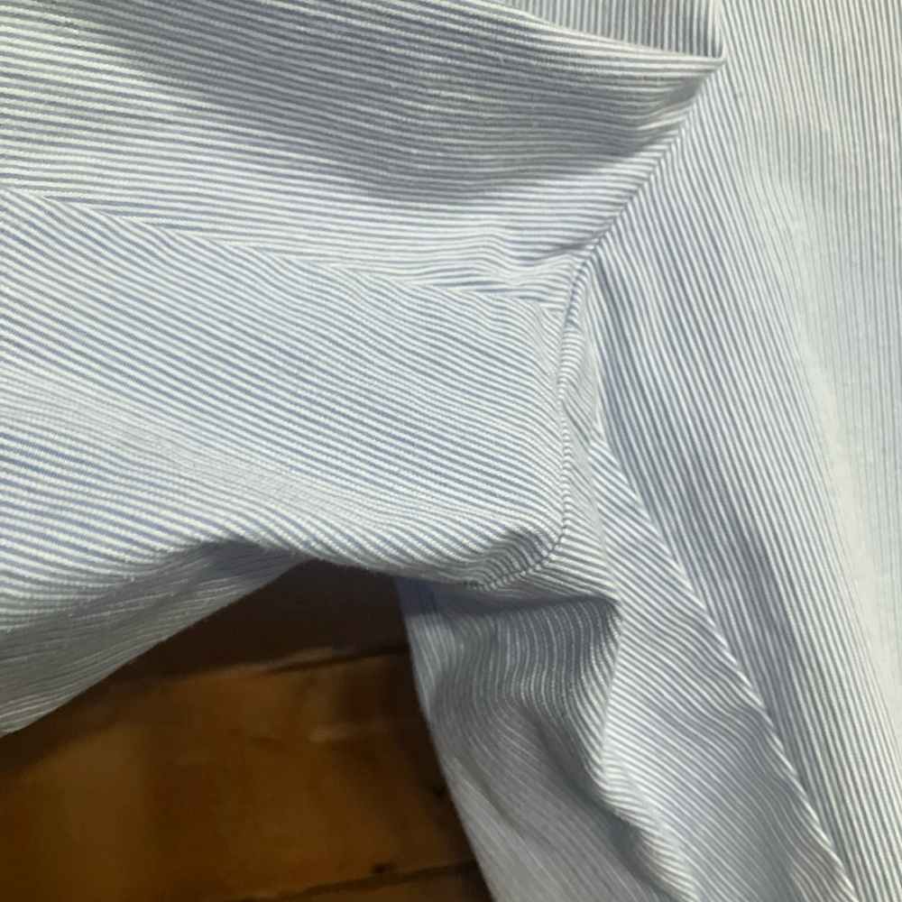 Rafaella Blue Capri Pants or long shorts Lightweight Summer Style 20W - Picture 4 of 10